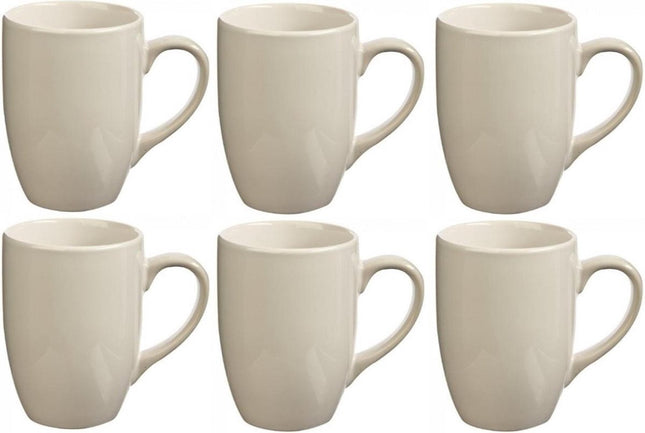 Grandes tasses à café Secret de Gourmet, 360 ml, 6 pièces