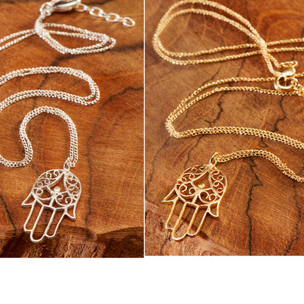 Chaîne Khamsa - Hamsa 48cm