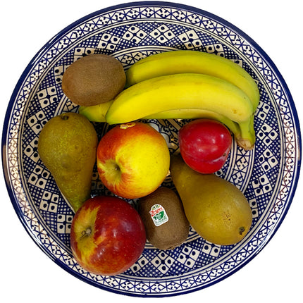 plat en céramique Fès Ø35