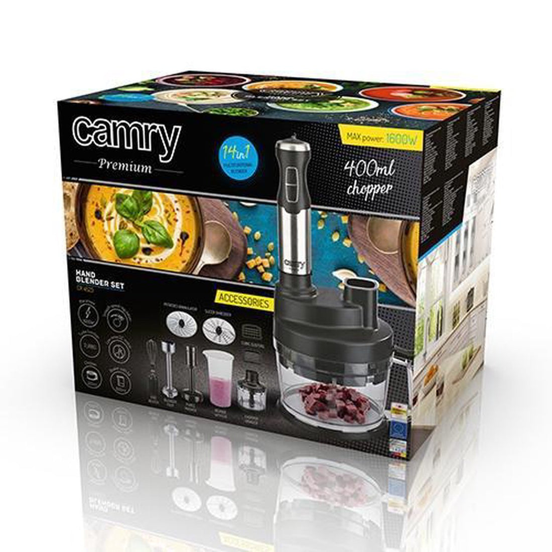 Handmixer-Set 1600W CR 4623 Camry
