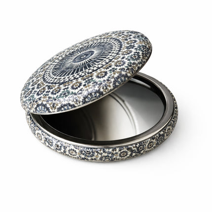 Miroir de poche – maquillage Ø 7,5 cm – Design Marocain – Compact & Pliable