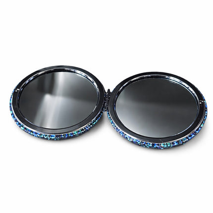 Miroir de poche Ø 7,5 cm – Design marocain – Compact et pliable