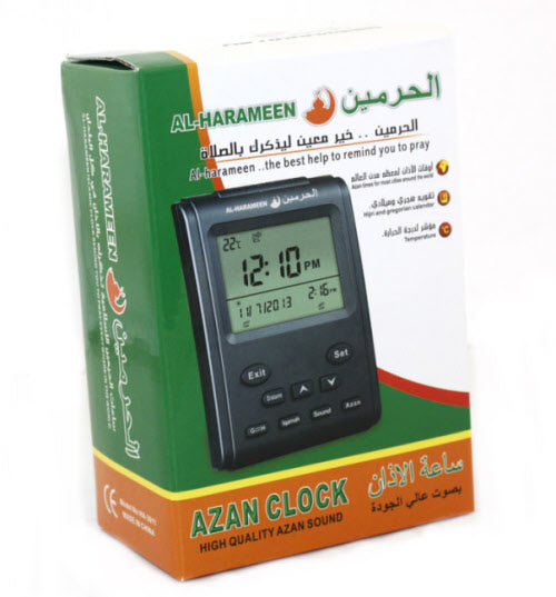 Digitale Adhan-Uhr