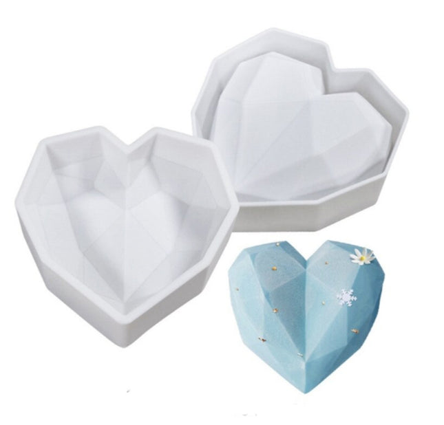 Moule en silicone cœurs Moule de cuisson 3D