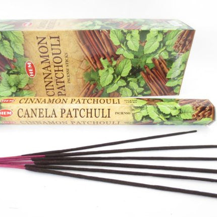 Cannelle Patchouli – Bâtonnets d'encens HEM