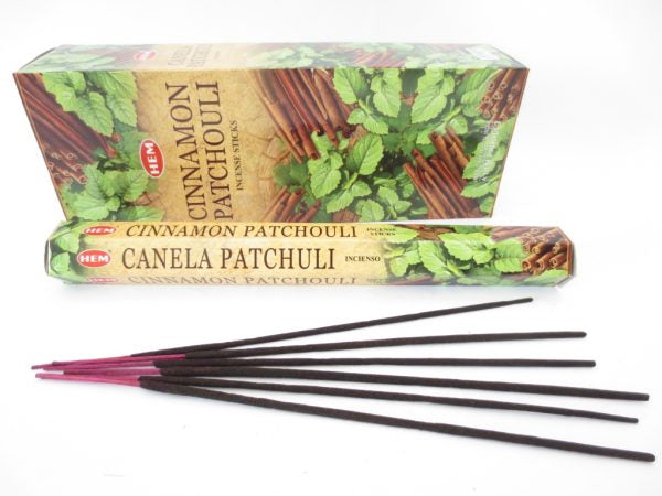 Cannelle Patchouli – Bâtonnets d'encens HEM