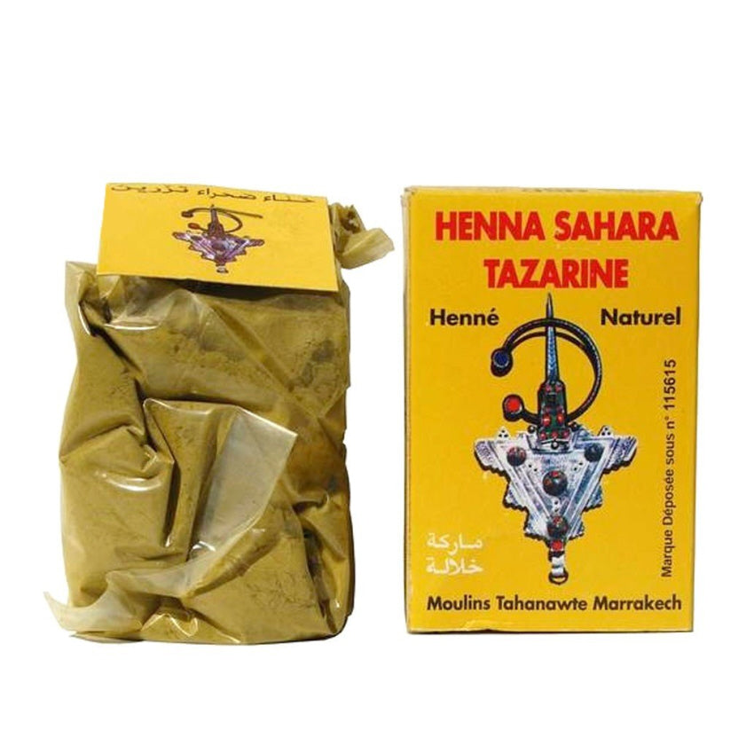 Henna Sahara Tazarine naturel – pure Marokkaanse henna, 100 gram