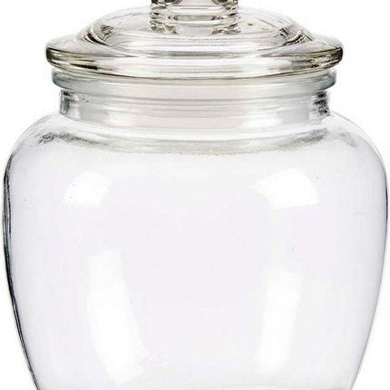 Boîte 1,4 L Hermétique Verre Transparent (14,5 x 19 x 14,5 cm)