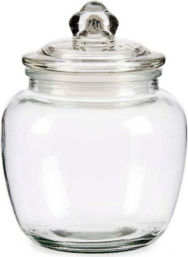 Boîte 1,4 L Hermétique Verre Transparent (14,5 x 19 x 14,5 cm)