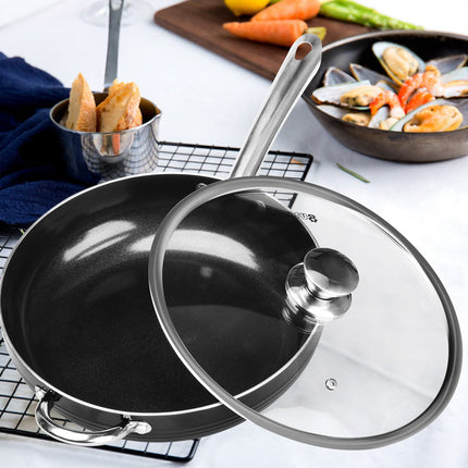 Poêle à frire Insetfy 28 cm - Revêtement céramique - Sans PFOA