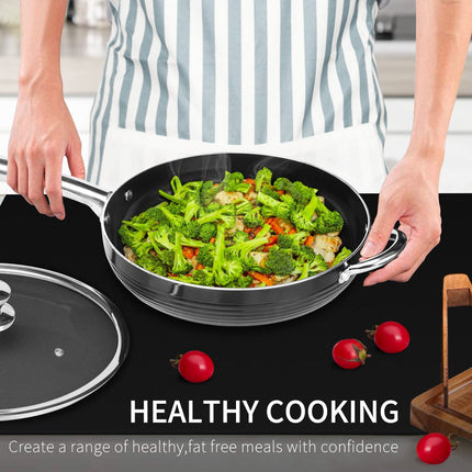 Poêle à frire Insetfy 28 cm - Revêtement céramique - Sans PFOA