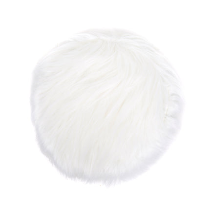Repose-pieds Pouf Tabouret blanc