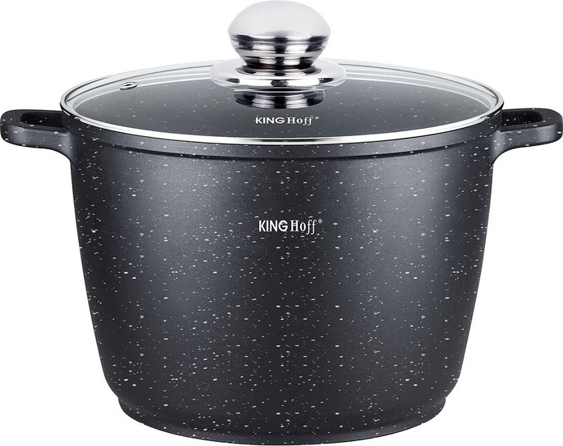 Hoge Braadpan - met Aromaknop - 24 cm - 6. 2 liter