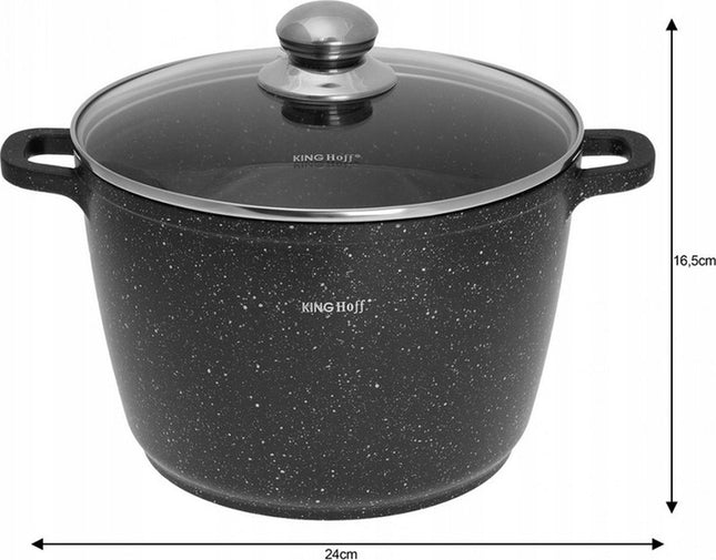 Marmite - avec bouton Aroma - 24 cm - 6.2 litres