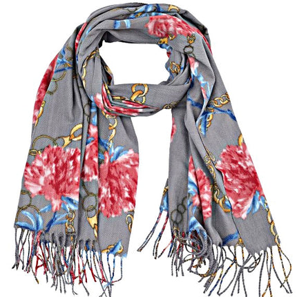 Fleurs d'écharpe douce