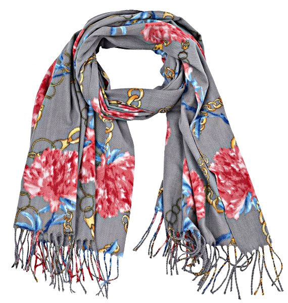 Fleurs d'écharpe douce