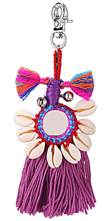 Sac/porte-clés Coquillage Multicolore
