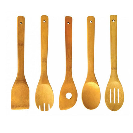 Ensemble de cuisine en bois - 5 pièces + support