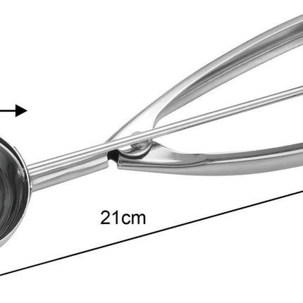 Kinghoff - Cuillère à glace - Acier inoxydable