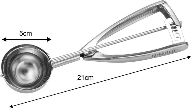 Kinghoff - Cuillère à glace - Acier inoxydable