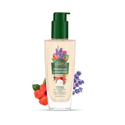 Dabur Vatika Ritual Oil Hibiscus Lavender 100ml. - Lavendel Ritual Olie