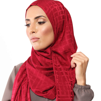 Écharpe classique carrée