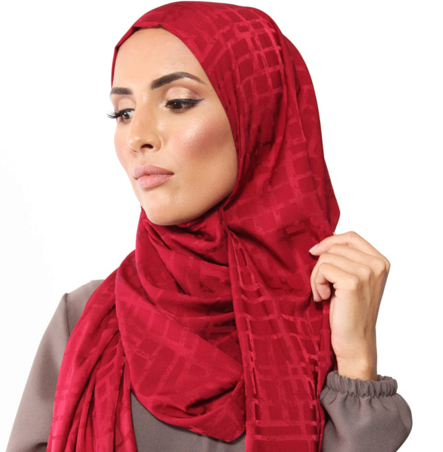 Écharpe classique carrée