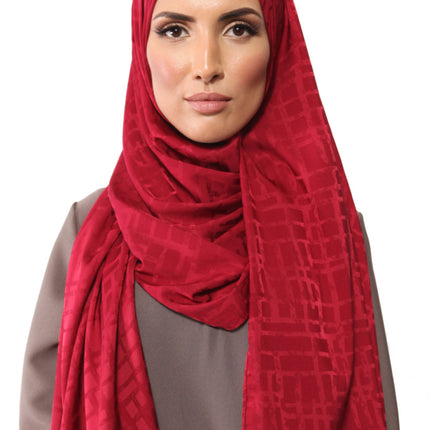 Écharpe classique carrée