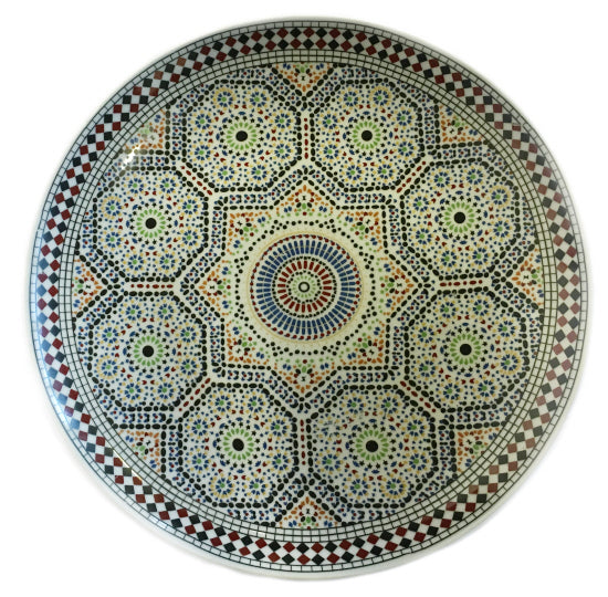 Mozaïek Bord Groot Ø 35 cm