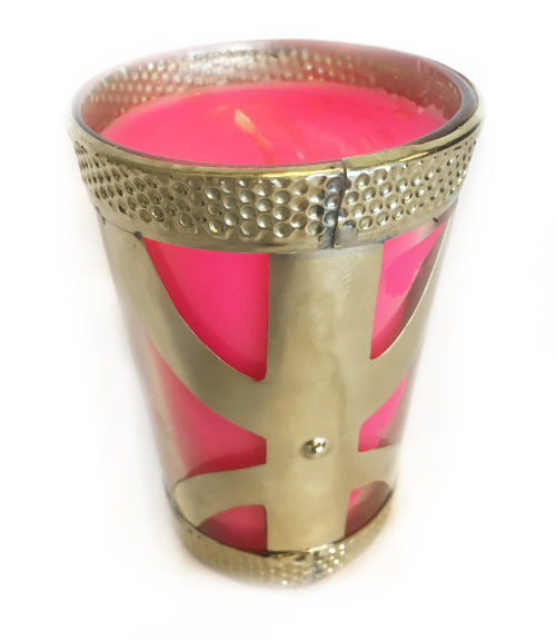 Kaars in glas amazigh