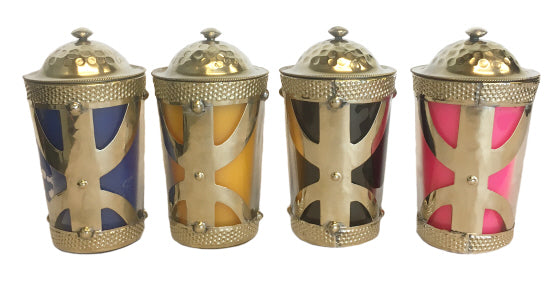 Kaars in glas amazigh