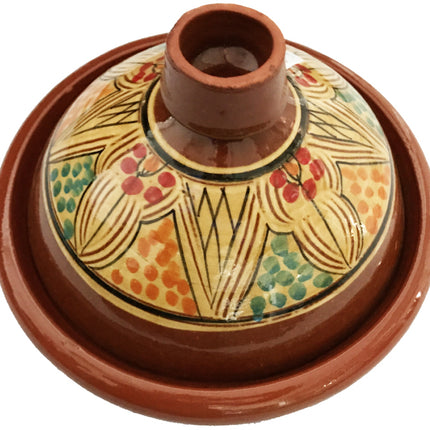 Tajine en terre cuite 6/8 personnes Ø 33 cm