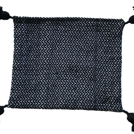 Housse de coussin pompon