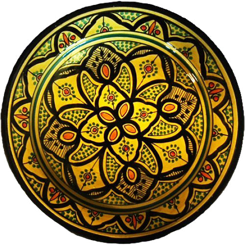 Moroccan Bowl yellow