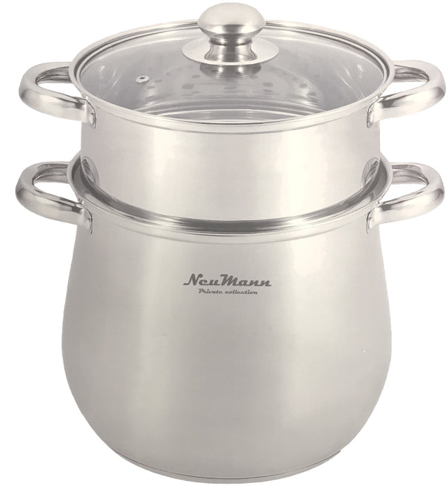 Couscoussier/cuiseur vapeur en inox