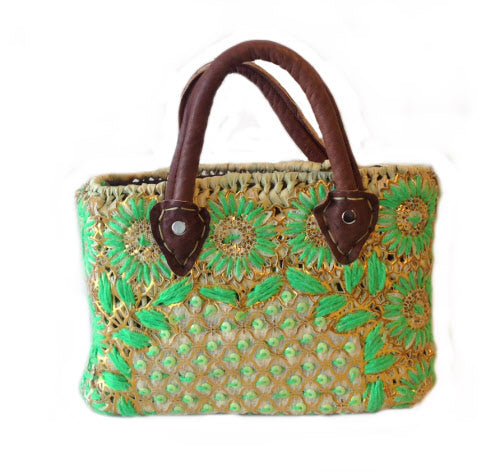 Handmandje groen