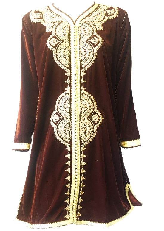 Katifa Tunic brown