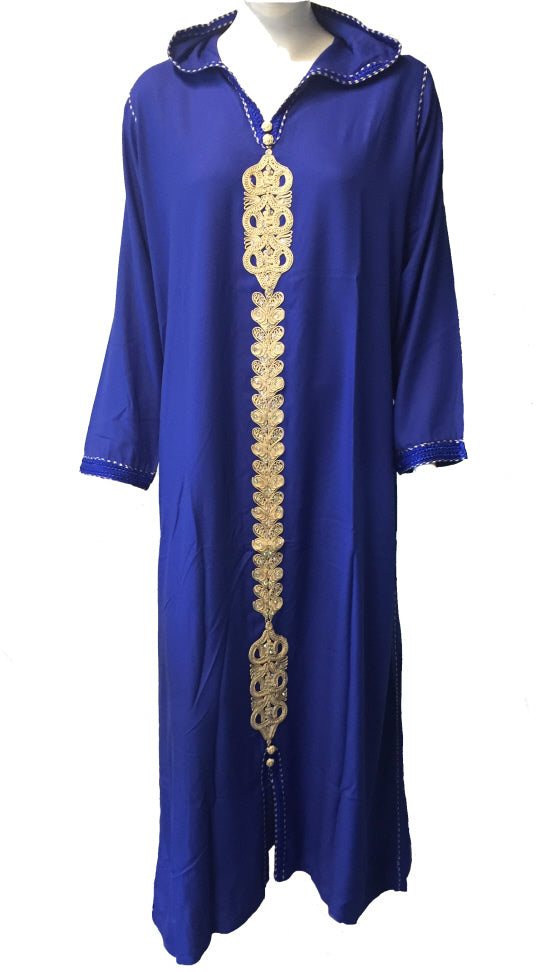 Djellaba blau