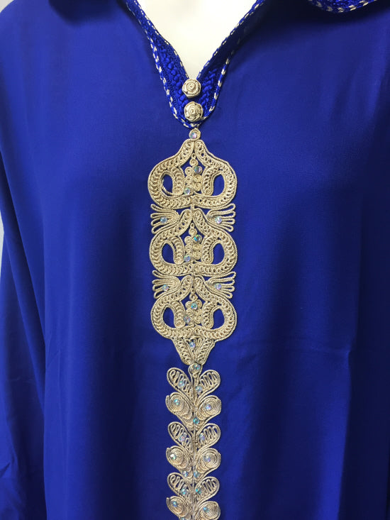 Djellaba blau