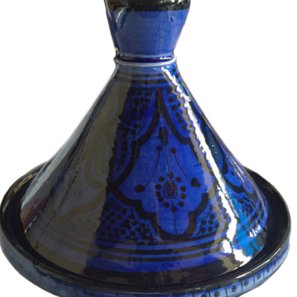 Tajine Kach Ø 25 cm bleu