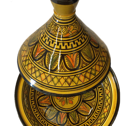Plat à Tajine Ø 30 cm jaune