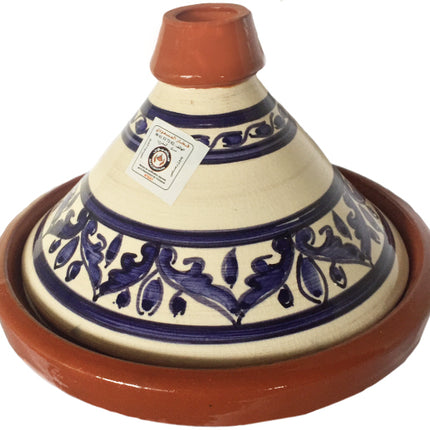 Tajine de cuisson Ø 30 cm bleue