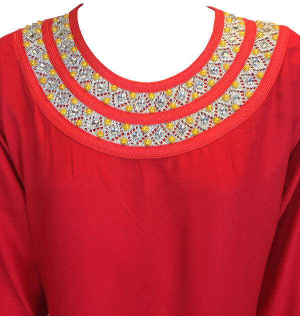 Gandoura abaya ÉLÉGANTE