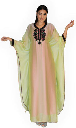 Abaya Faracha pistache