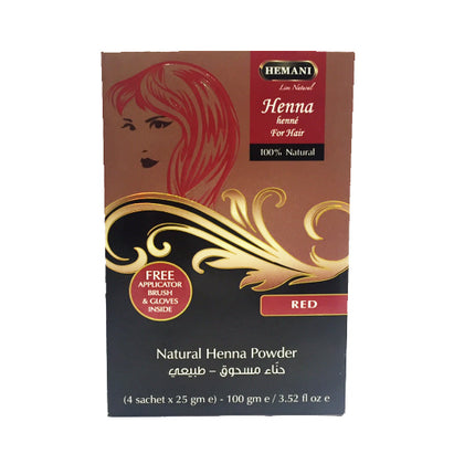 Henné naturel en poudre roux