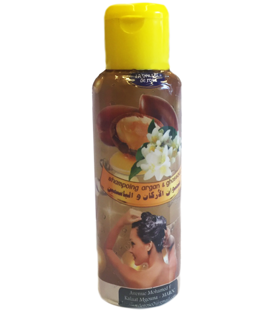 Shampoo à l'huile d'argan et au rhassoul