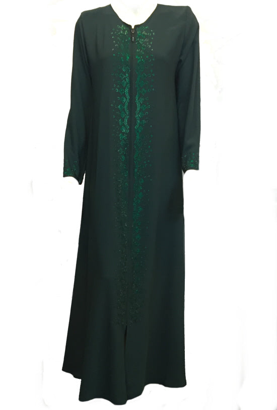 Vorn offene Abaya