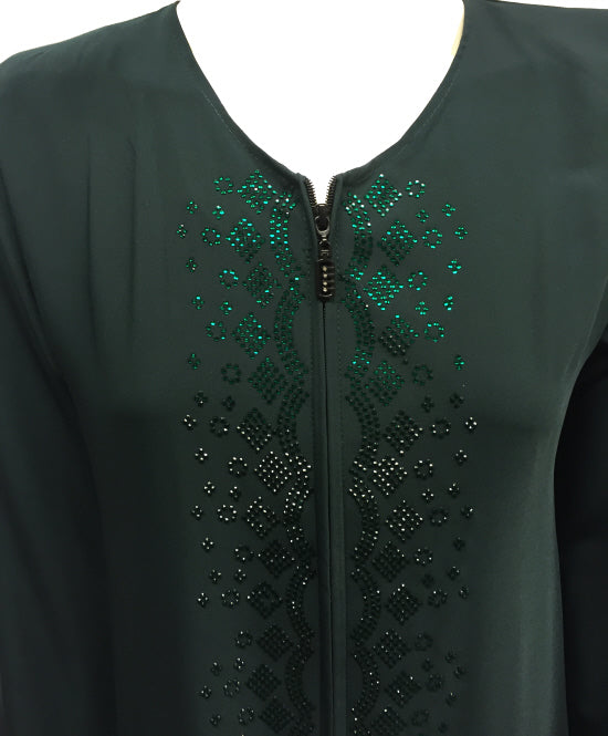 Vorn offene Abaya