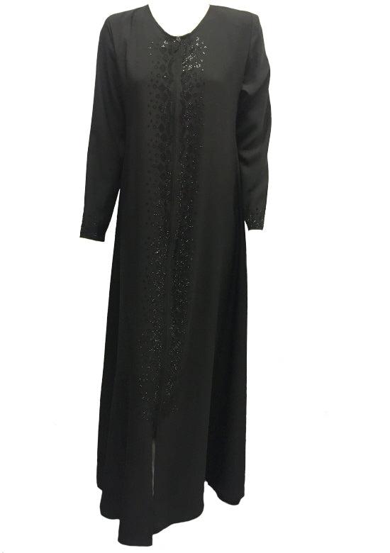 Vorn offene Abaya