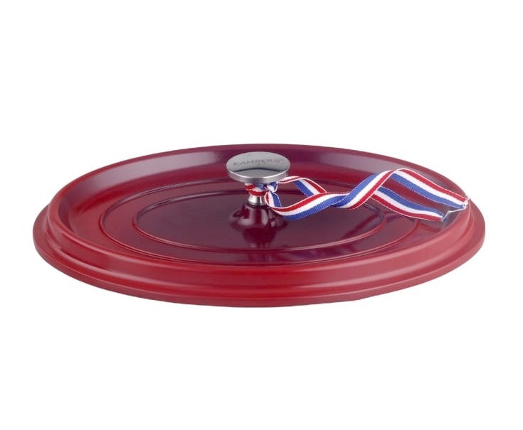 Oval casserole – Cocotte Ø 26 cm Round Red Flamed
